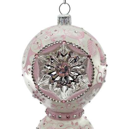 Patricia Breen Bedazzling Reflector Pink Reflector Christmas Ornament CATZ Rare