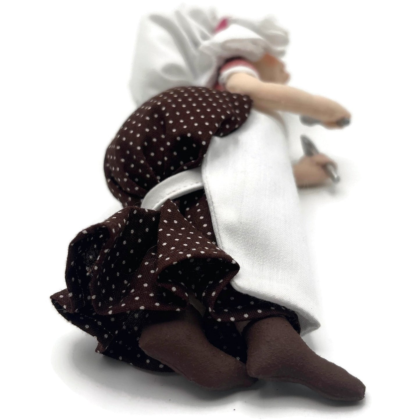 Gladys Boalt Cook Alice in Wonderland Handmade Fabric Christmas Ornament Signed