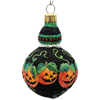 Patricia Breen Mini Hollstrom Santa Jack-o-Lantern Halloween Christmas Ornament