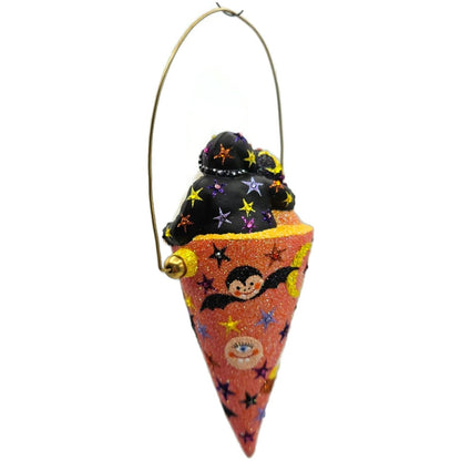 Patricia Breen Victorian Candy Cone Tricksters Pumpkin Halloween Ornament CATZ