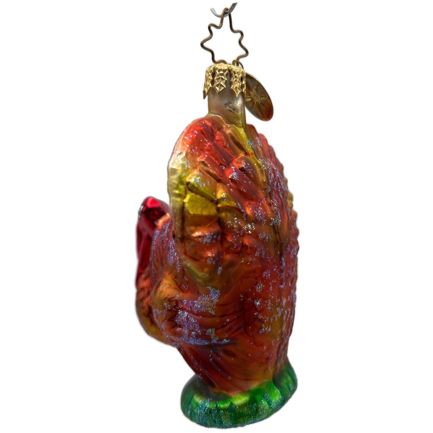 Christopher Radko Hedda Gobbler Turkey Thanksgiving Christmas Ornament 00-182-0