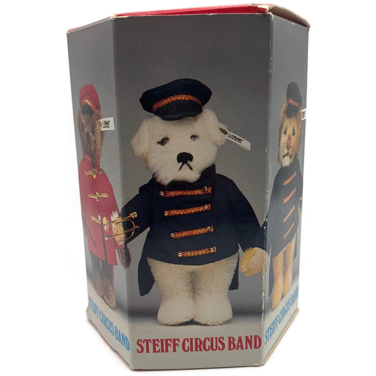 Steiff Golden Age Of The Circus Dog Bandsman 0121,19 Stuffed Animal Plush Toy
