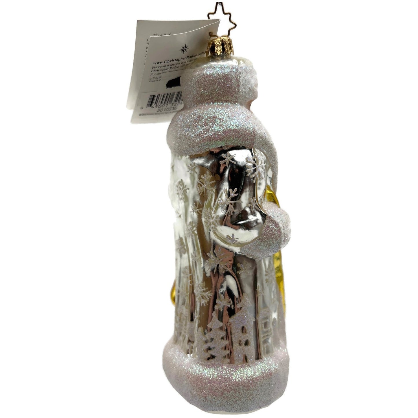 Christopher Radko Siberian Snow Nick-Pine Creek Christmas Ornament 3010336