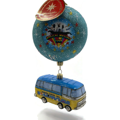 Christopher Radko Bus A Tour to the Top The Charts Beatles Christmas Ornament