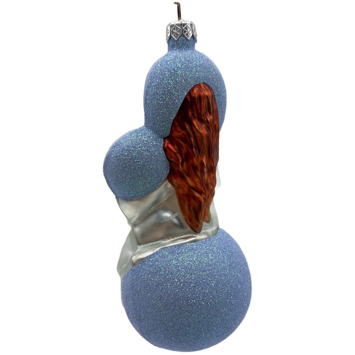 Patricia Breen Seated Madonna Blue Stars Christian Jesus Christmas Tree Ornament