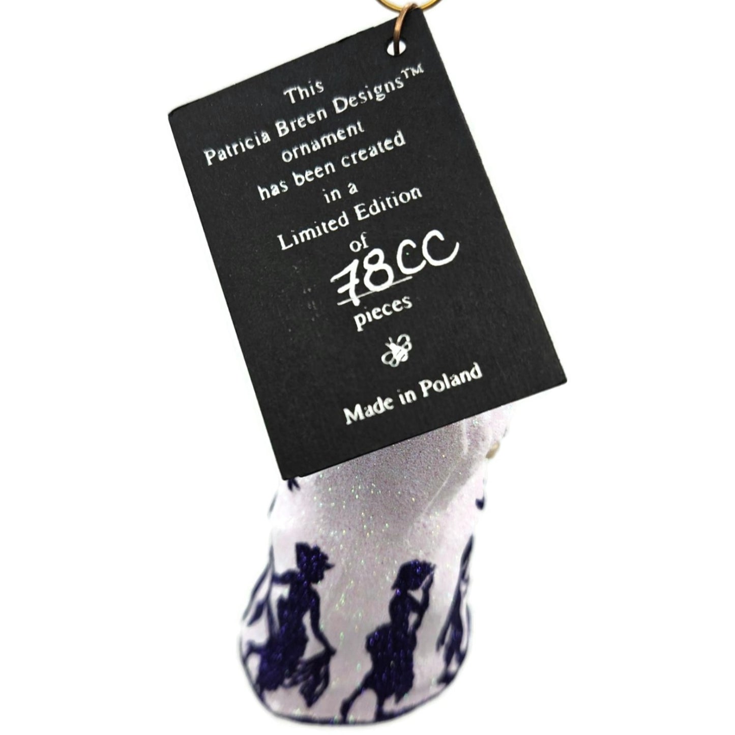 Patricia Breen Redoute Santa Silhouettes Halloween Christmas Ornament 2125