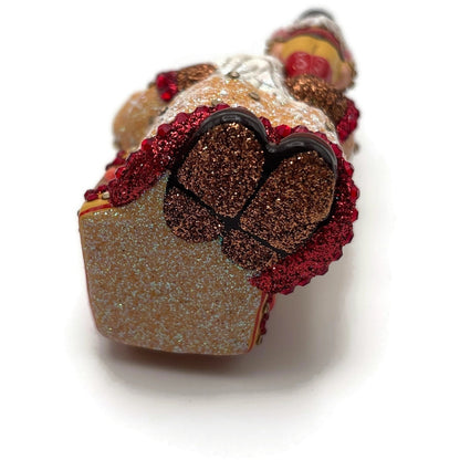 Patricia Breen Nutcracker Nicoud Gingerbread Hearts Christmas Tree Ornament CATZ