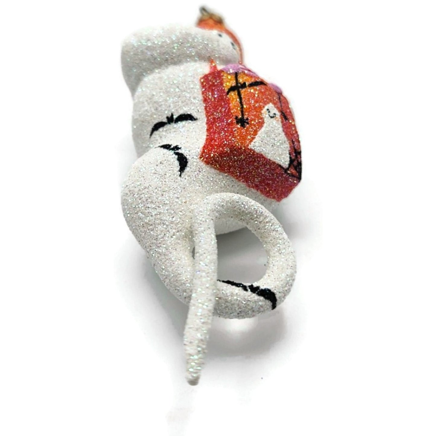 Patricia Breen Halloween Trickster Cyclops Orange Stars Ghost Christmas Ornament
