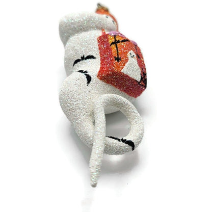 Patricia Breen Halloween Trickster Cyclops Orange Stars Ghost Christmas Ornament