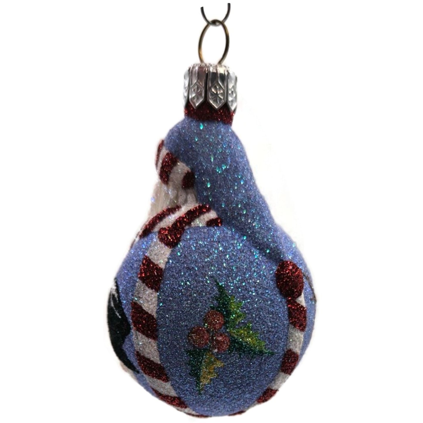 Patricia Breen Miniature Santa du Monde Christmas Icons Snowman Tree Ornament