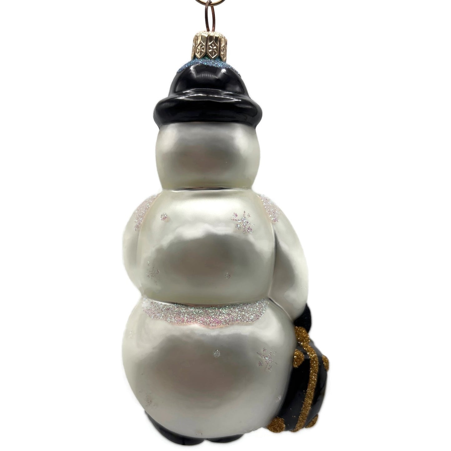 Patricia Breen Professor Mercury Snowman Christmas Tree Ornament Neiman Marcus