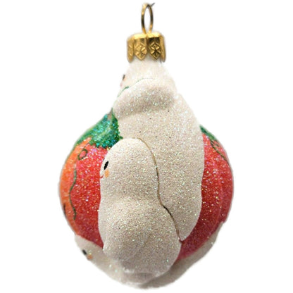 Patricia Breen Circle Of Spirits Pearl Ghosts Pumpkin Halloween Ornament 2410