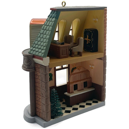 Hallmark Ornament Corner Bank Nostalgic Houses Shops Christmas Tree Keepsake