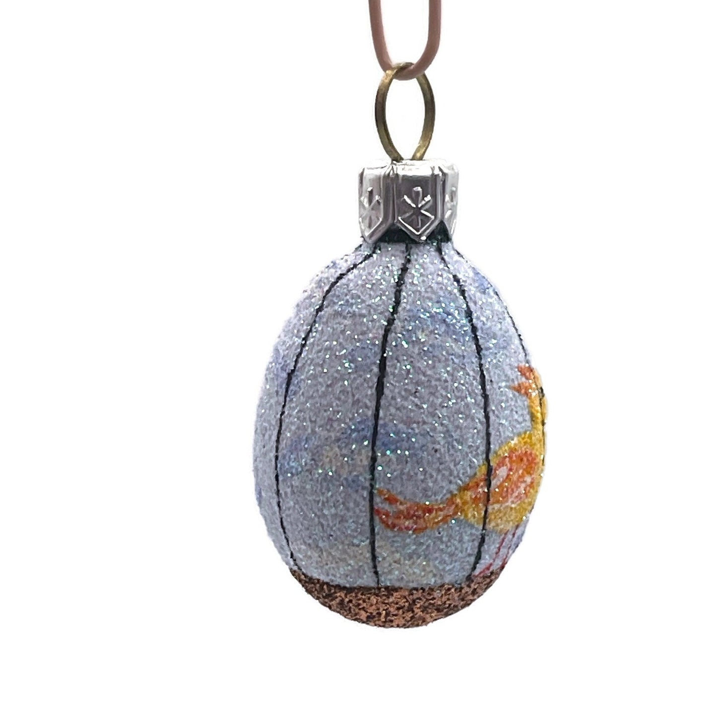 Patricia Breen Miniature Egg Song Bird Cage Easter Christmas Tree Ornament