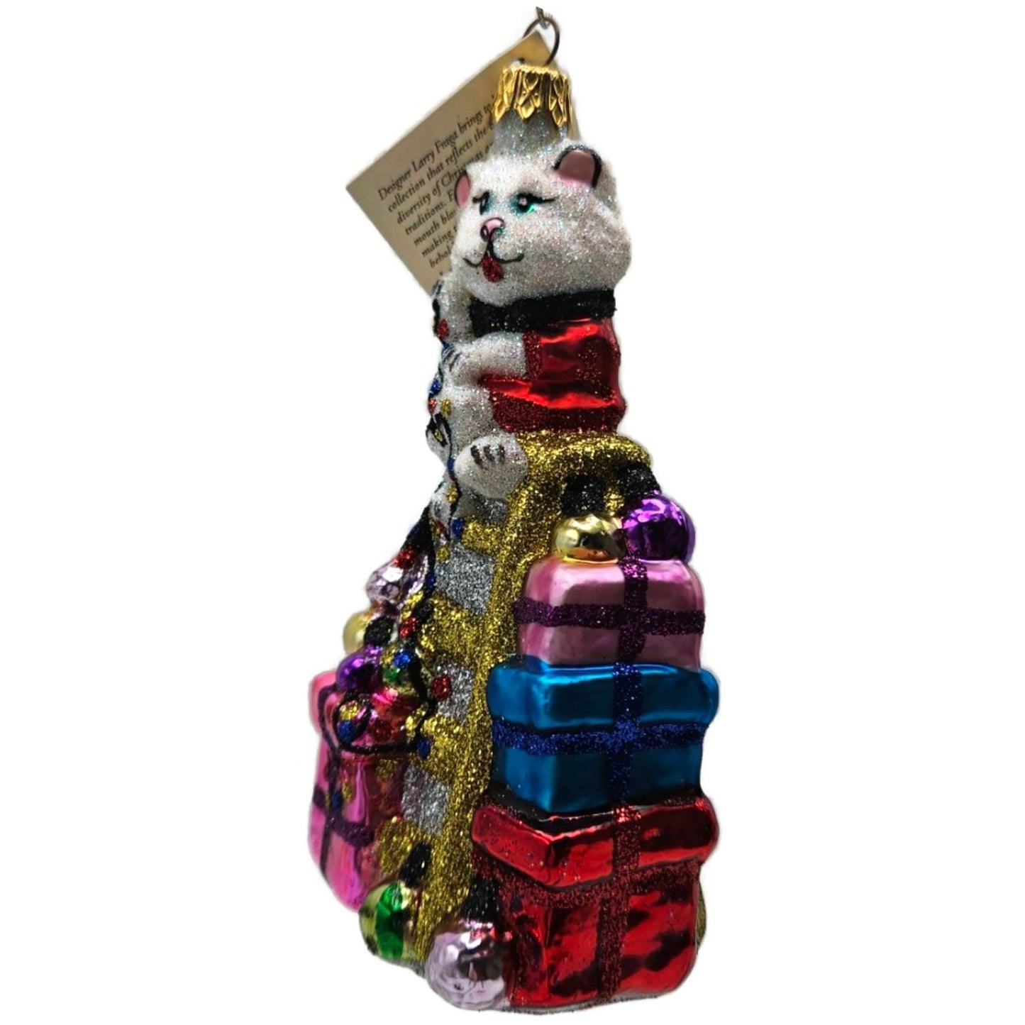 Larry Fraga Waiting For The Tree Glitter Series Christmas Tree Ornament Gifts