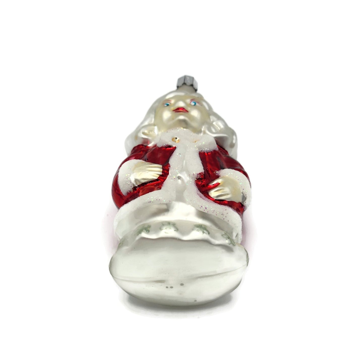 Christopher Radko Mrs Santa Claus Red Christmas Holiday Tree Ornament 92-059-0