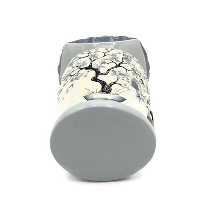 Patricia Breen Zenskep Chinoiserie Black Bee Floral Asian Holiday Tree Ornament