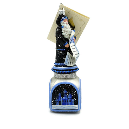 Patricia Breen Ornament Checking it Twice Russian Sojourn Christmas Santa Claus