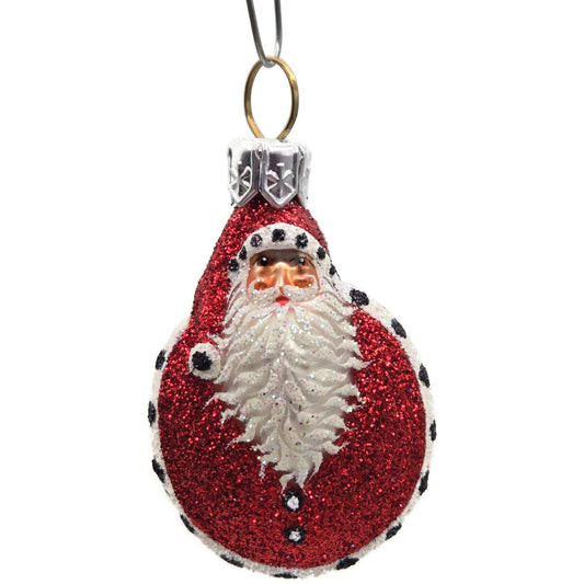Patricia Breen Ladybug Noel Red Glittered Polka Dots Spring Christmas Ornament
