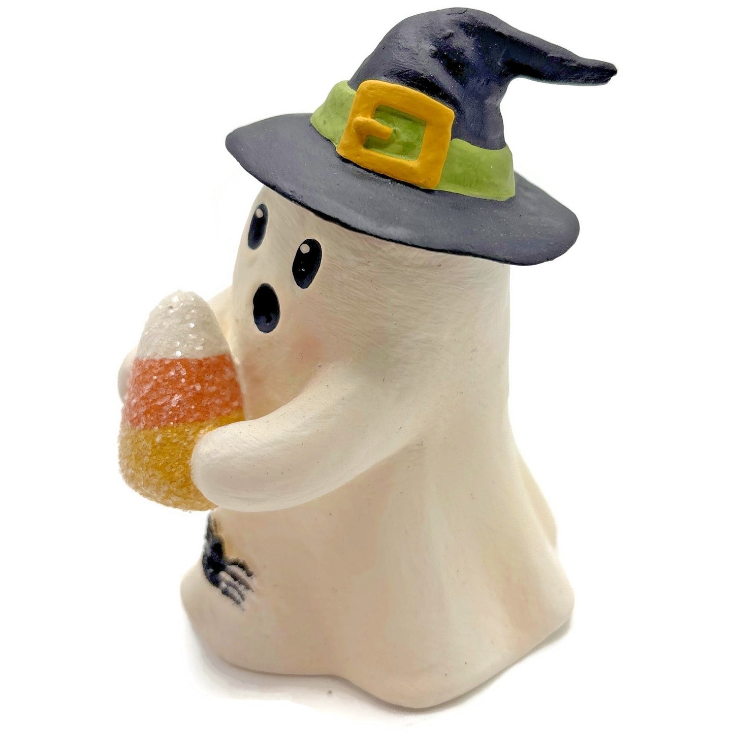 Bethany Lowe Gavin Ghost Candy Corn Witch Hat Spider Halloween Figure Decor New