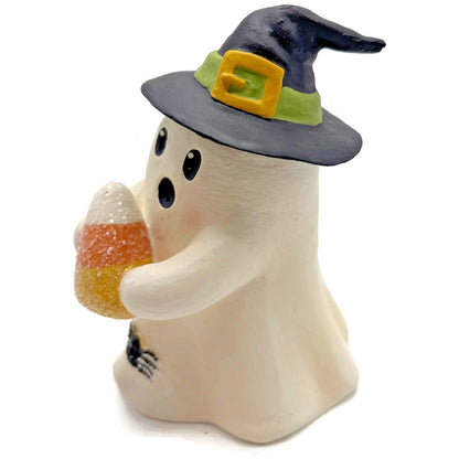 Bethany Lowe Gavin Ghost Candy Corn Witch Hat Spider Halloween Figure Decor New