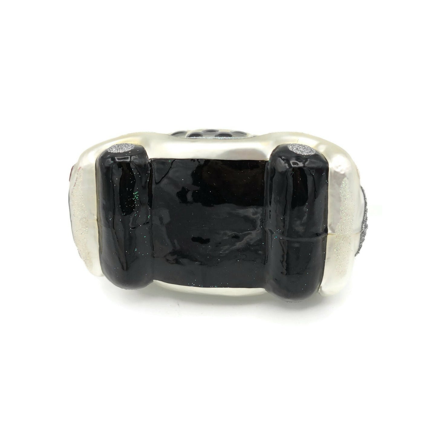 Patricia Breen Little Yellow Taxi Pearl Extra Glitter Christmas Holiday Ornament