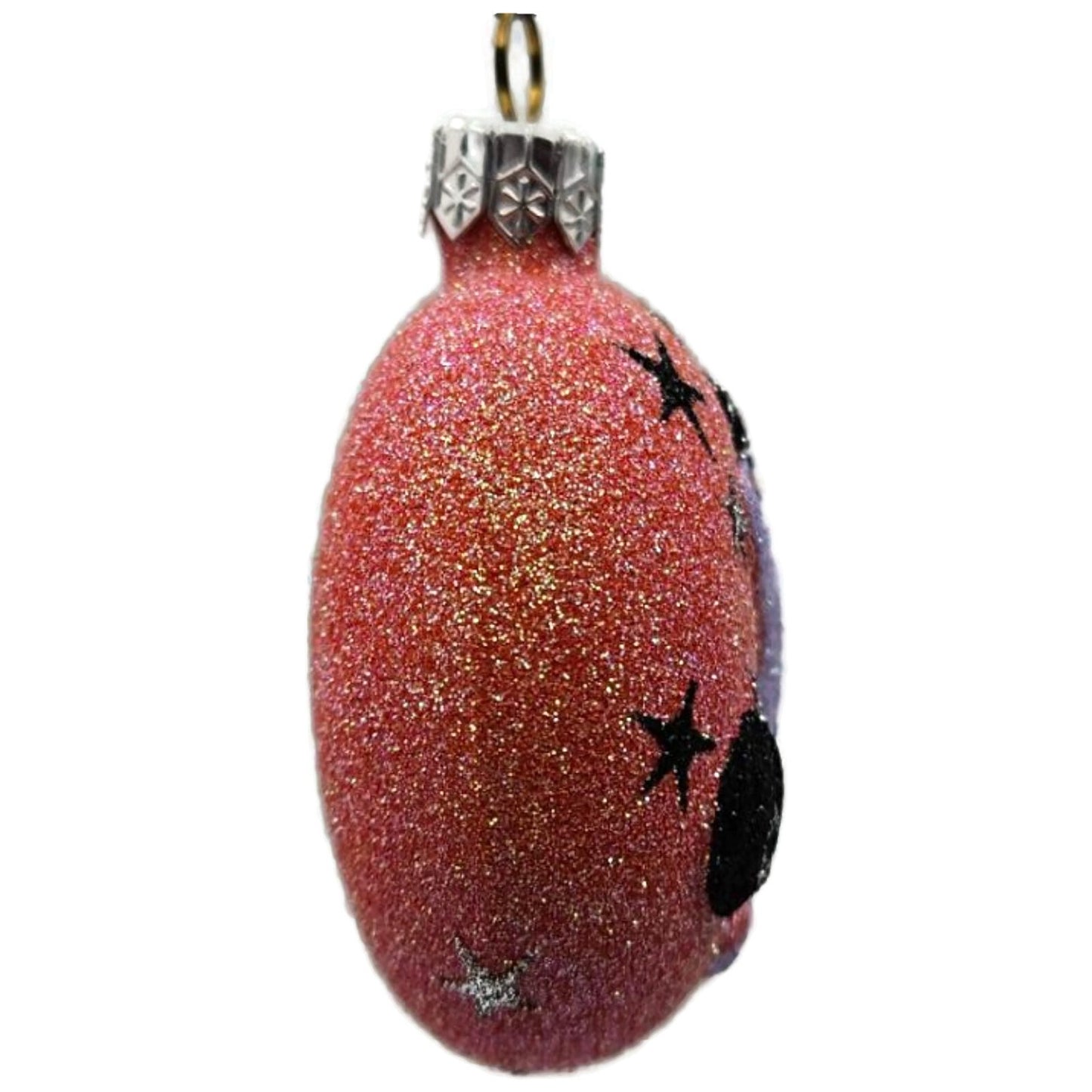 Patricia Breen Halloween Ghostly Medallion Black Pumpkin Star Christmas Ornament