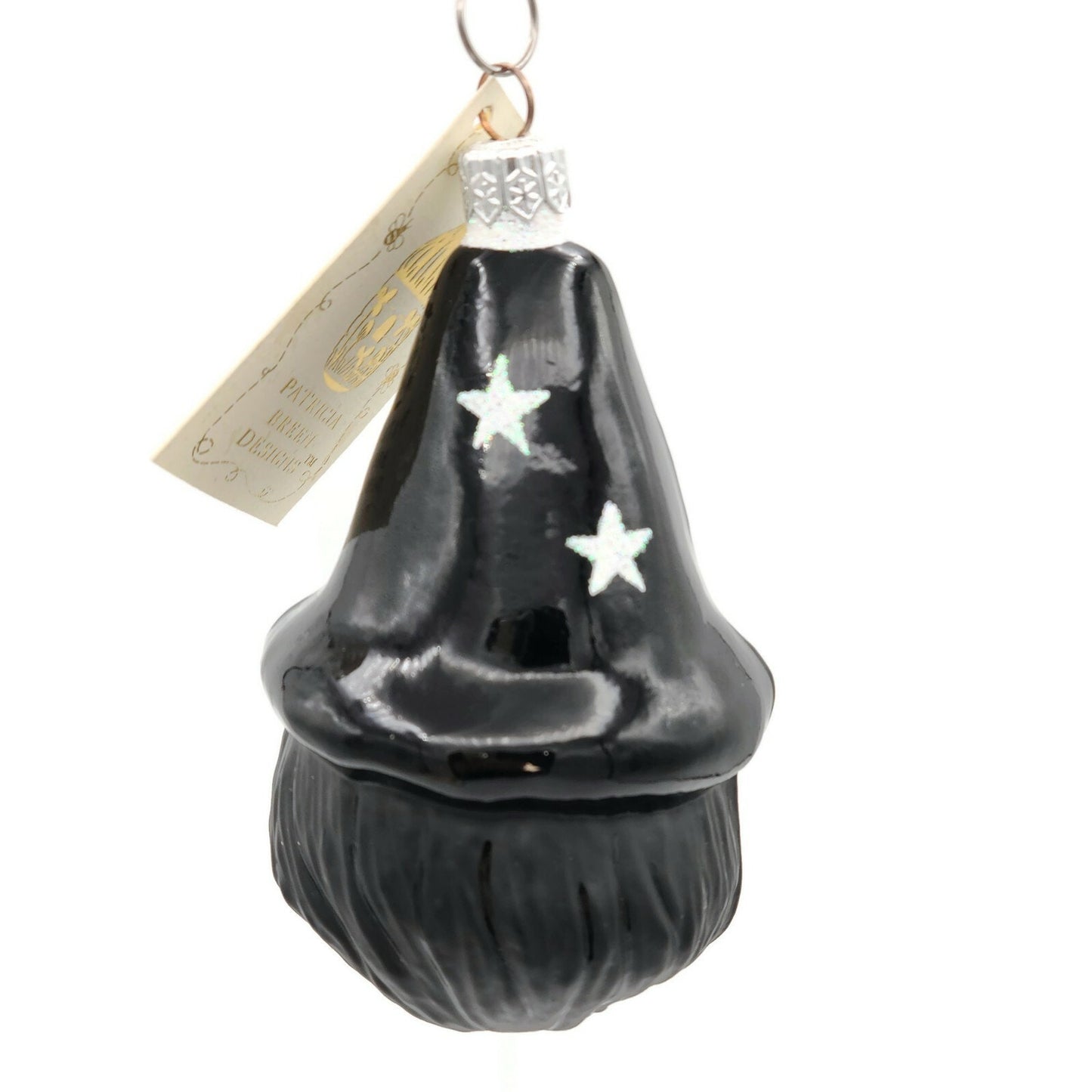 Patricia Breen Witch Hazel Stars Black Hat Halloween Christmas Holiday Ornament