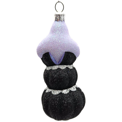 Patricia Breen Halloween Oooooohhhhhh Purple Ghost Glass Halloween Ornament 2337