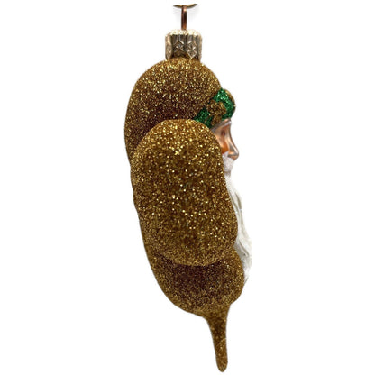 Patricia Breen Eire Santa Gold Shamrock St. Patrick's Christmas Tree Ornament