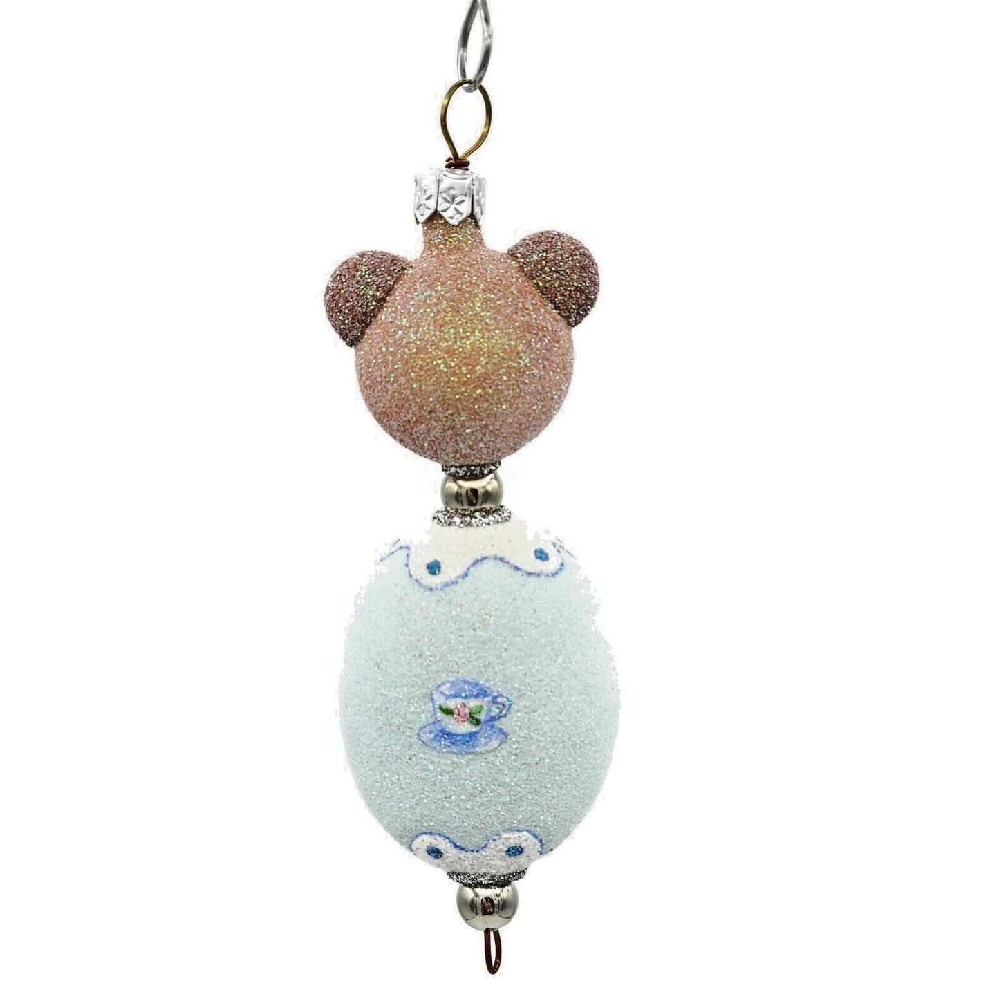 Patricia Breen Kinley Kinetics Teddy Bears Tea Party Spring Holiday Ornament