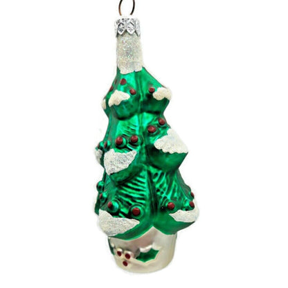 Ornament Patricia Breen Classic Tree Red Ornaments Matte Dots Christmas Holiday