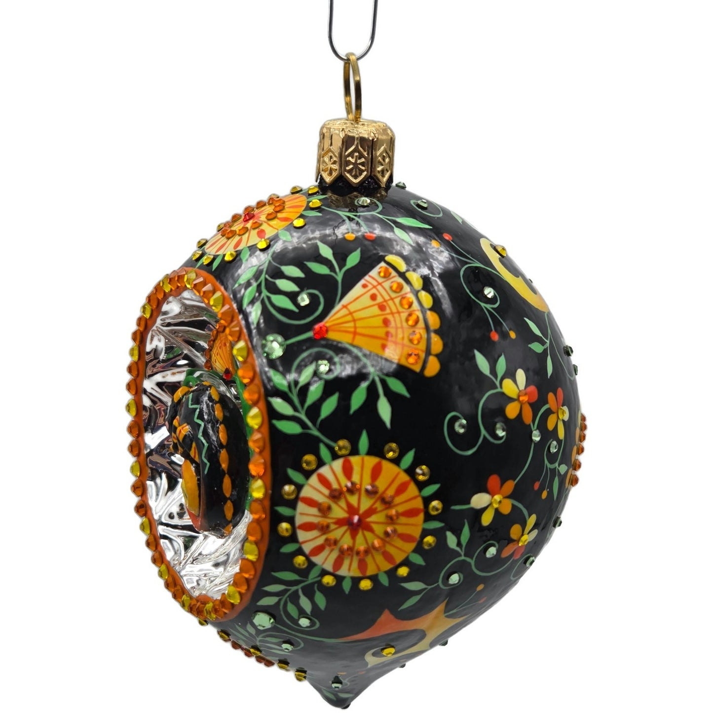 Patricia Breen Toujours Hamish Russian Fable Chameleon Christmas Ornament 3352