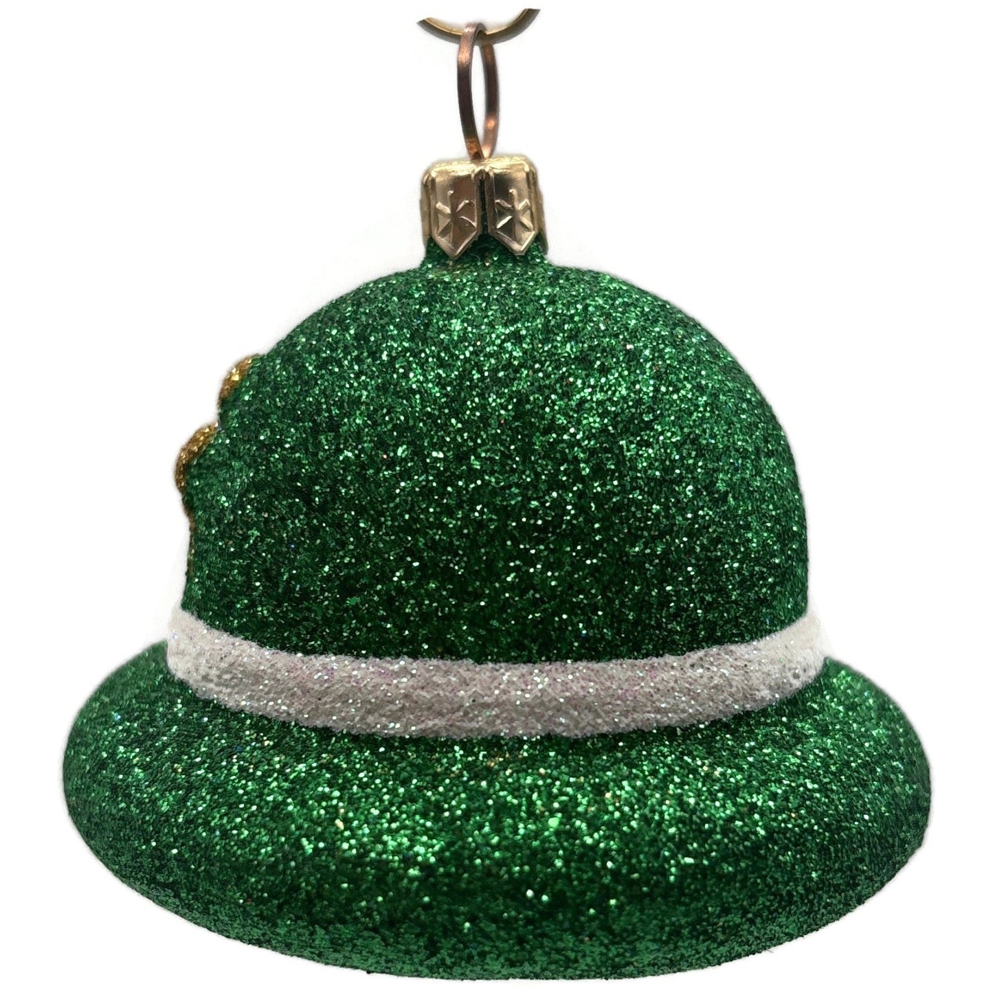 Patricia Breen A Walk In Dublin Leprechaun Hat Shamrocks St. Patrick's Ornament