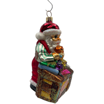 Christopher Radko Santa's Workshop Toys Glass Christmas Tree Ornament 97-231-0