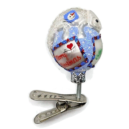 Patricia Breen Ultra Miniature Chameleon Letters Clip On Christmas Tree Ornament