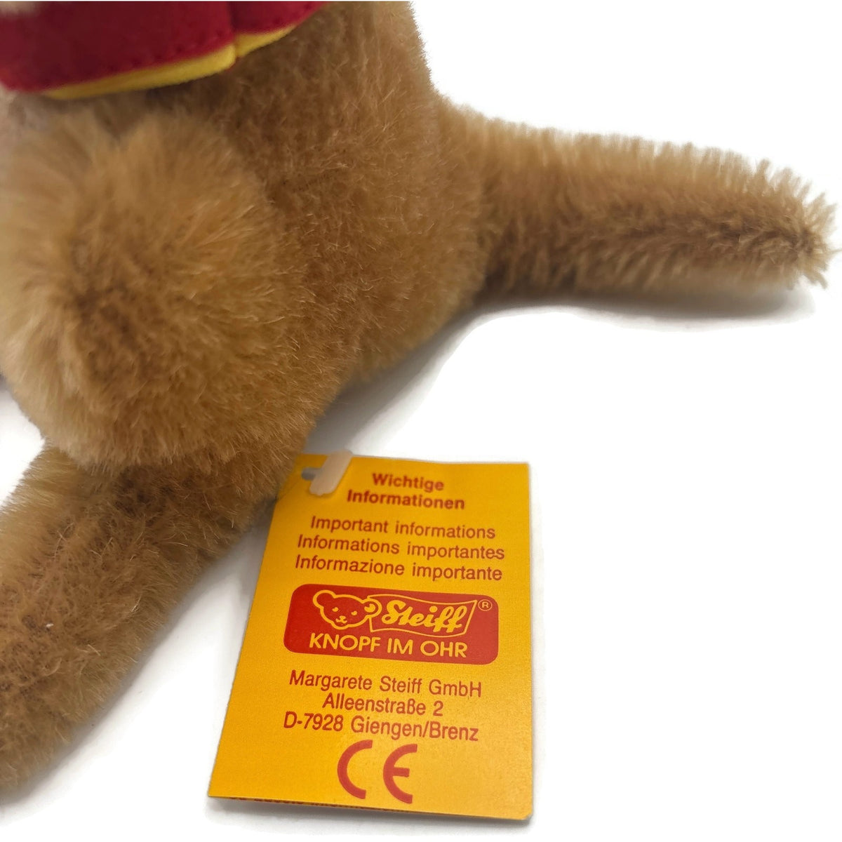 Steiff Golden Age Of The Circus Kangaroo Juggler Limited Edition Stuffed Toy