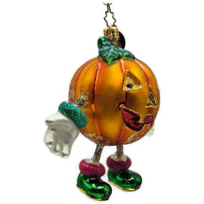 Christopher Radko Tricky Treats Pumpkin Halloween Christmas Tree Ornament