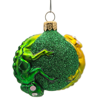 Patricia Breen Once Again for James Green Yellow St. Paddy's Christmas Ornament