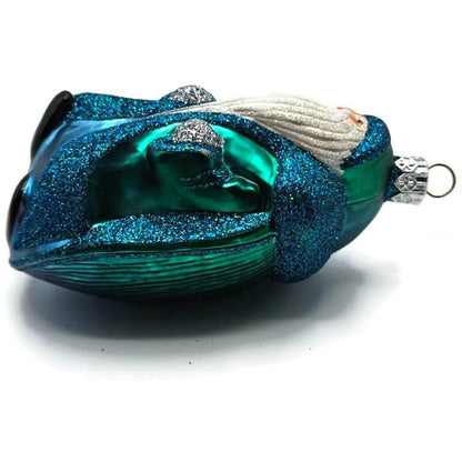 Patricia Breen Scarab Santa Claus Turquoise Bug Spring Christmas Tree Ornament
