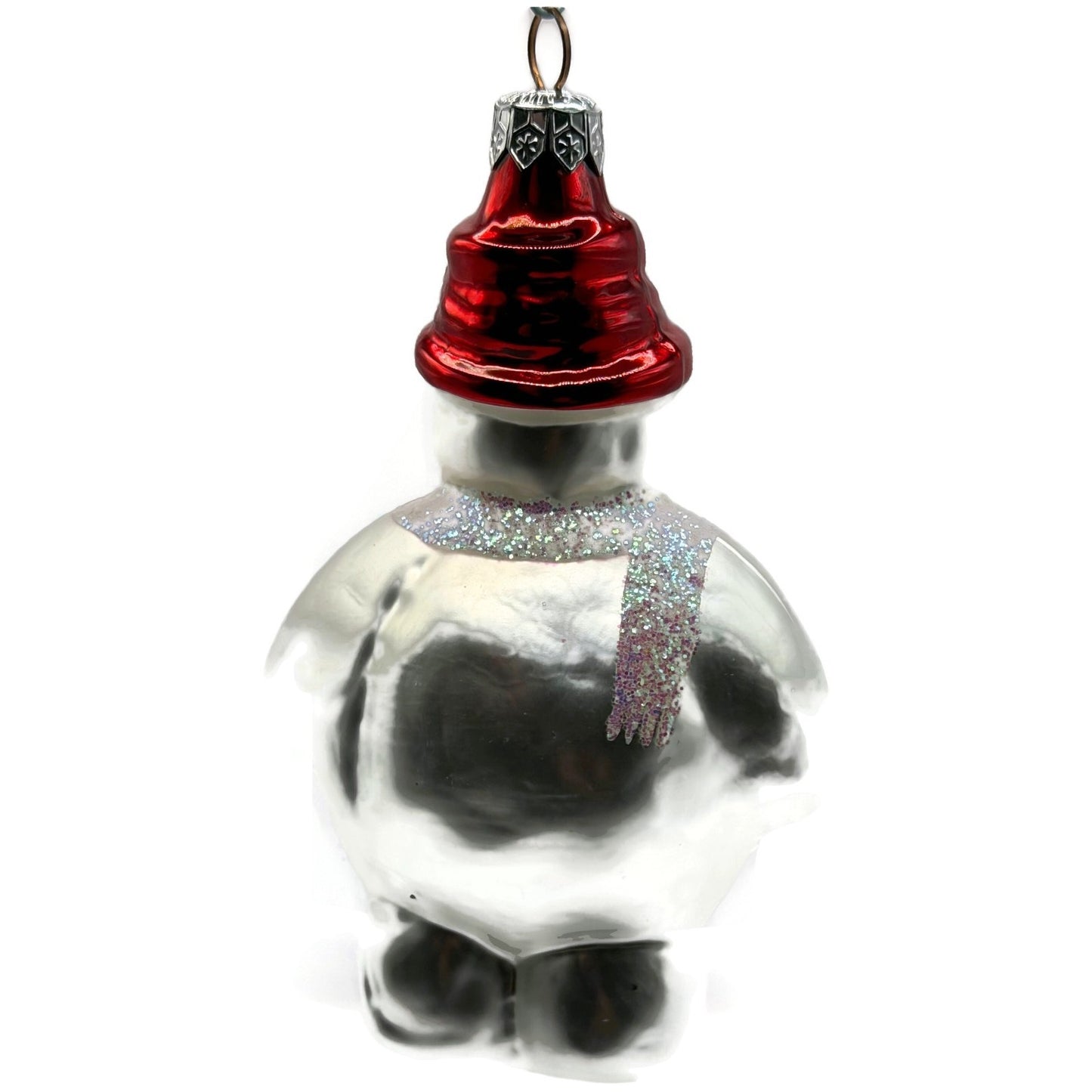 Christopher Radko Frosty Cares AIDS Awareness Snowman Christmas Ornament 94SP05