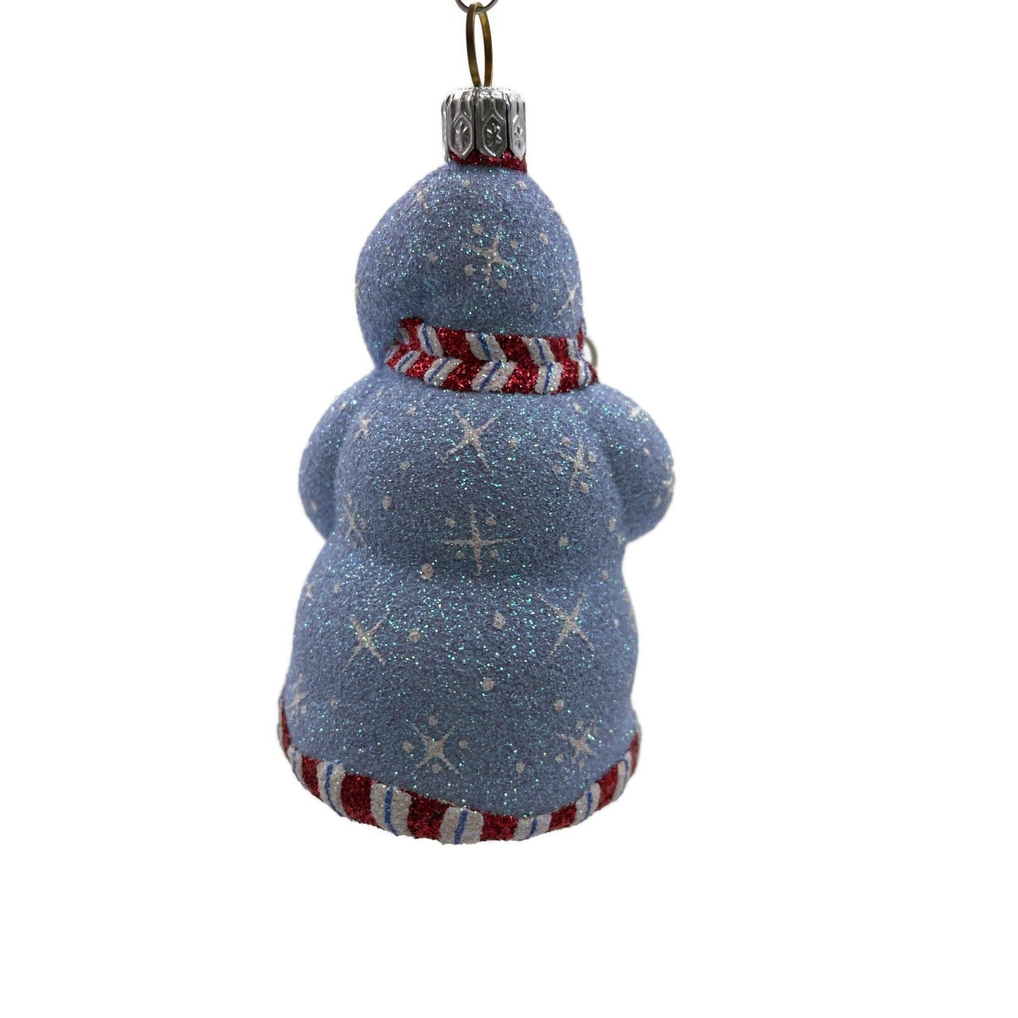 Patricia Breen Ornamental Snowman Blue Christmas Holiday Tree Ornament