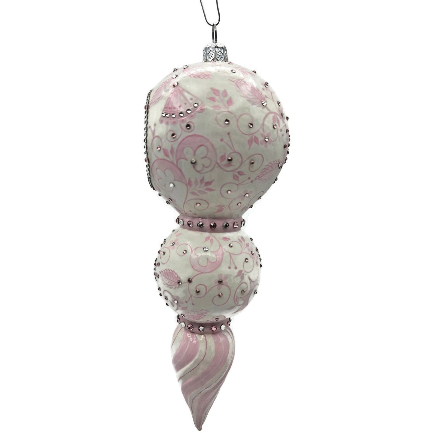 Patricia Breen Bedazzling Reflector Pink Reflector Christmas Ornament CATZ Rare