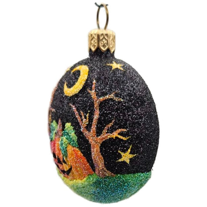 Patricia Breen Halloween Jack-o-Lantern Medallion Pumpkin Christmas Ornament