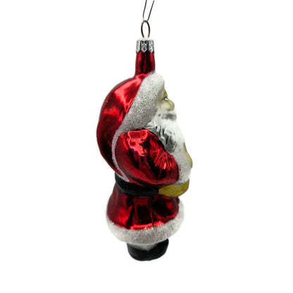 Christopher Radko Gifted Santa Claus Glass Christmas Tree Ornament 94-070-06