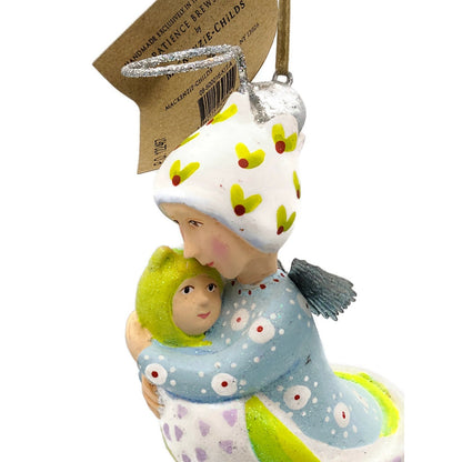Patience Brewster Mother Child Paradise Angel Christmas Ornament Mackenzie Child