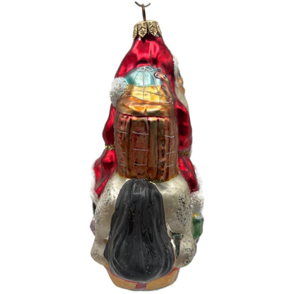 Christopher Radko Carousel Santa Rocking Horse Christmas Tree Ornament 95-133-0