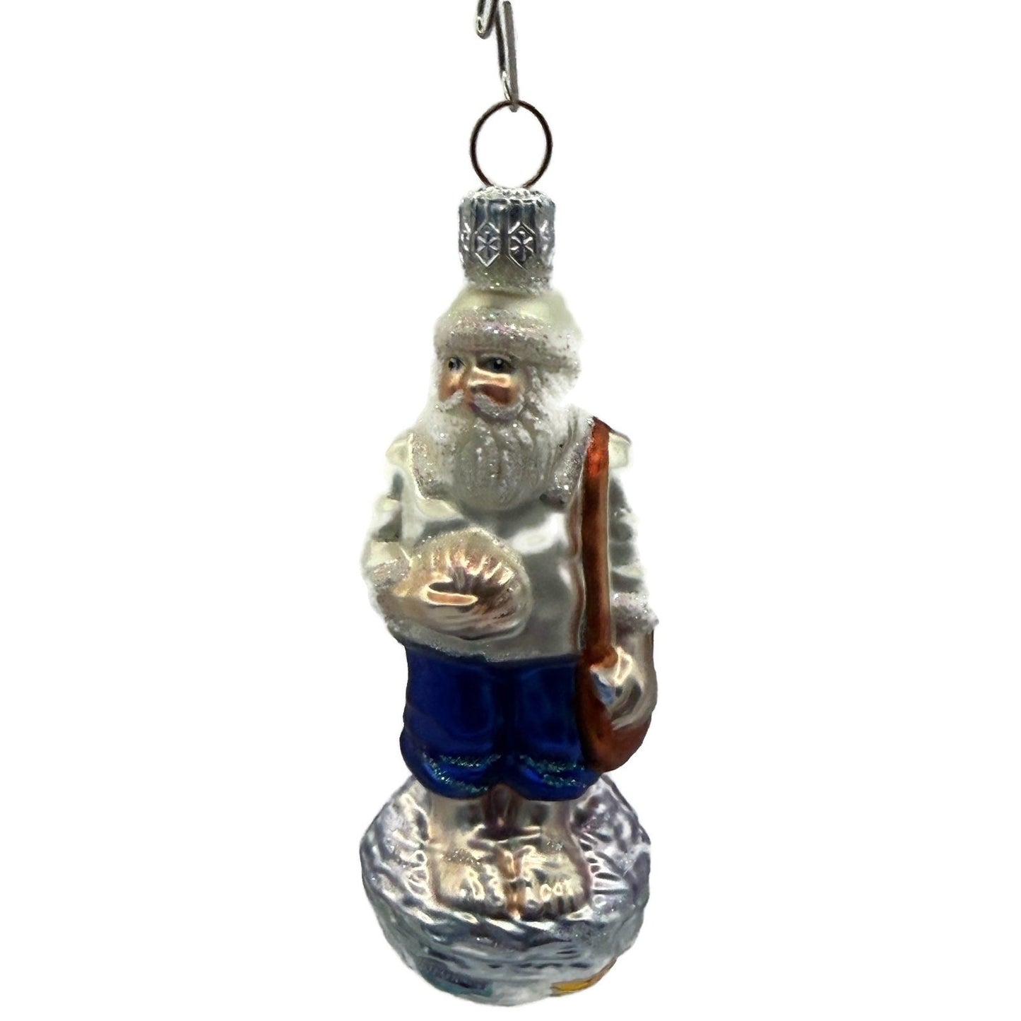 Patricia Breen Cape Cod Nichols Aquatic Santa Claus Summer Nautical Ornament