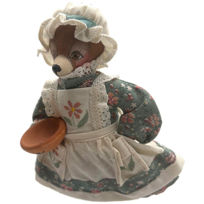 Gladys Boalt Mama Bear Goldilocks and The Three Bears Christmas Ornament Signed