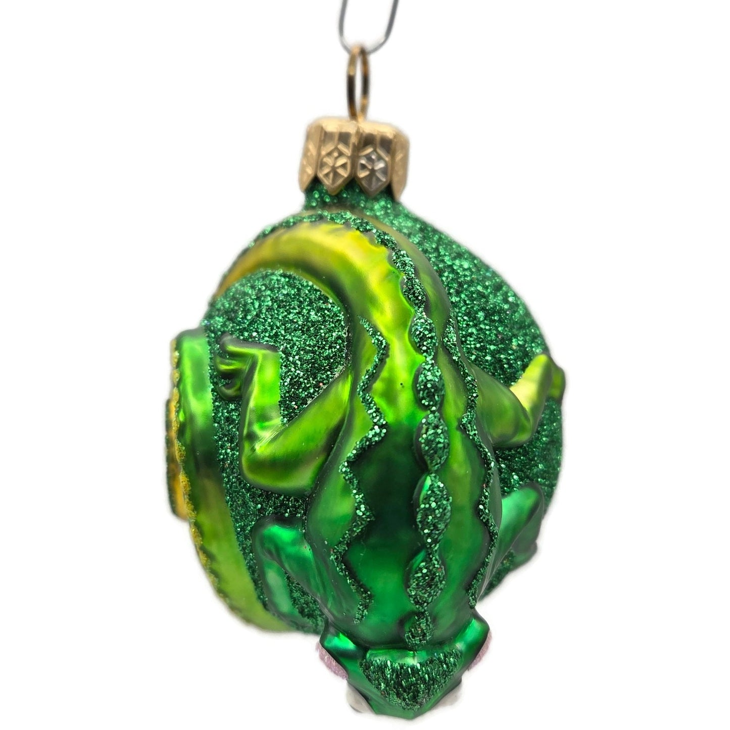Patricia Breen Once Again for James Green Yellow St. Paddy's Christmas Ornament